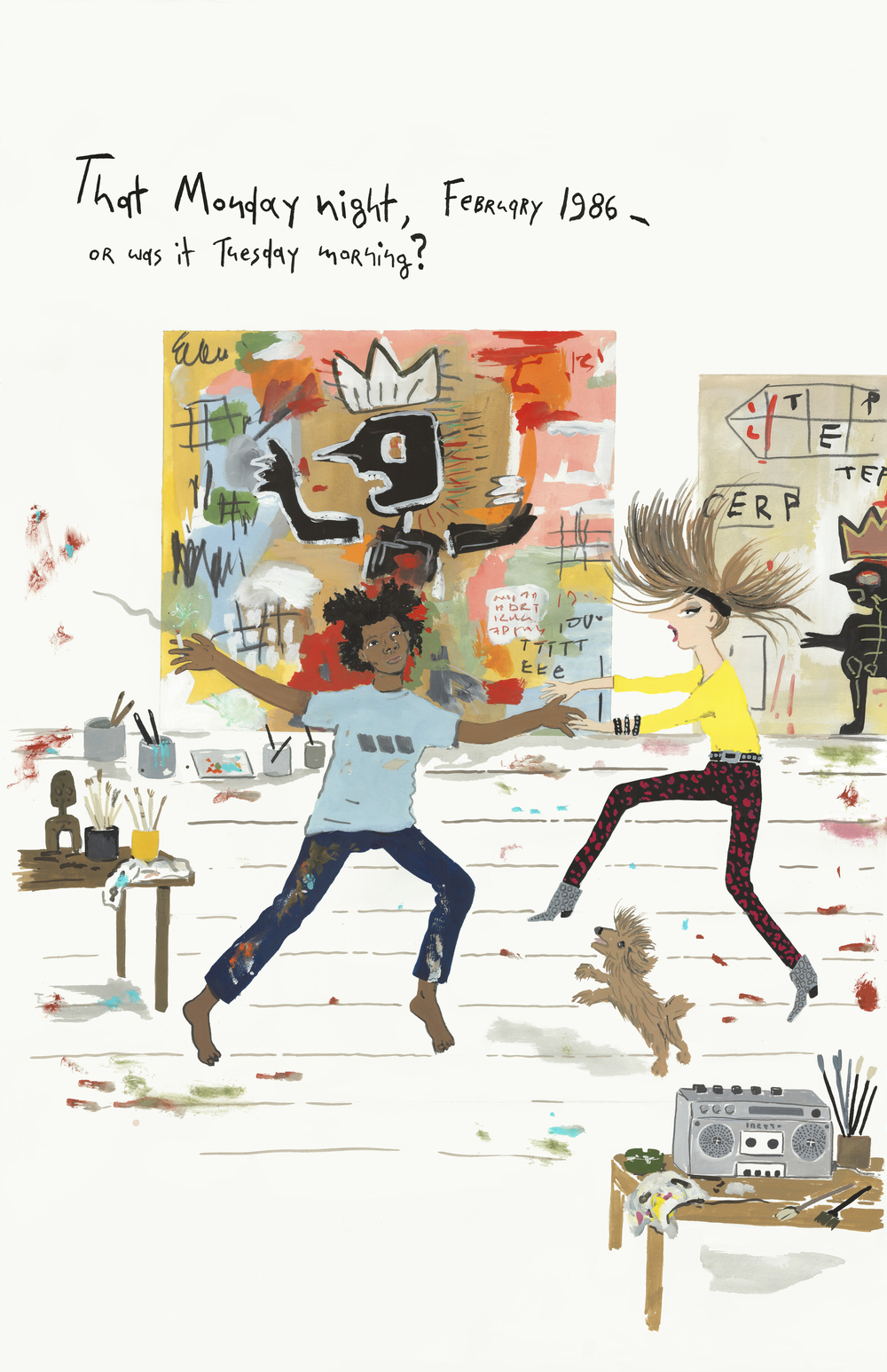 Miss Tependris - Illustration by KONSTANTIN KAKANIAS